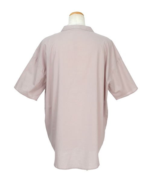 ＡＮＤＪ（アンドジェイ）の「ピンタックバンドカラーシャツ（シャツ/ブラウス・レディース・ブルー系その他/グレー系その他/オフホワイト・M）」の14枚目の写真