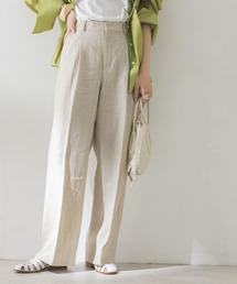 URBAN RESEARCH | リネンキャンバスワイドパンツ(その他パンツ)