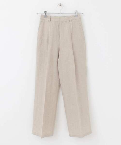 URBAN RESEARCH（アーバンリサーチ）の「リネンキャンバスワイドパンツ（その他パンツ・レディース・ブラウン/カーキ/ナチュラル・38/36）」の6枚目の写真