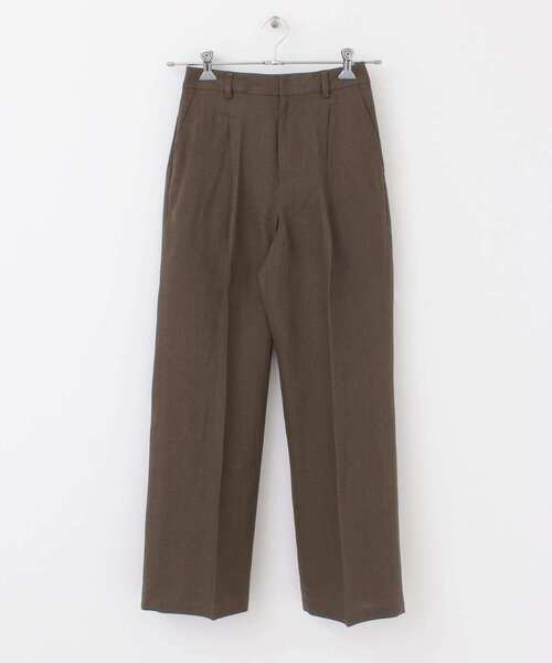 URBAN RESEARCH（アーバンリサーチ）の「リネンキャンバスワイドパンツ（その他パンツ・レディース・ブラウン/カーキ/ナチュラル・38/36）」の8枚目の写真
