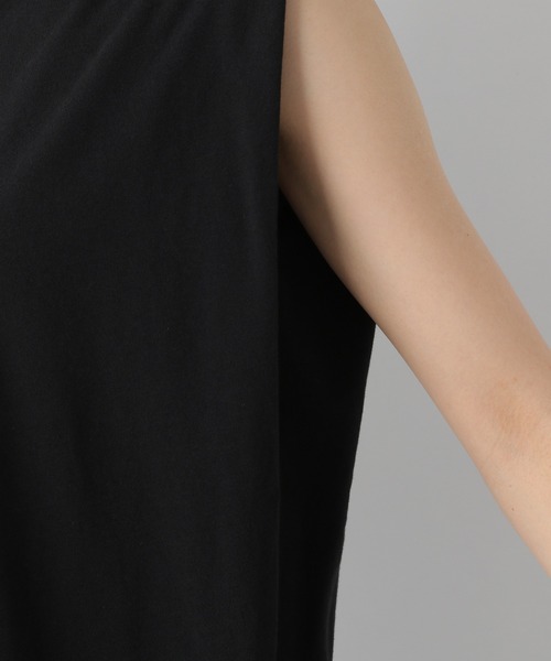 LEPSIM（レプシィム）の「タックインスリーブプルオーバー　949212（Tシャツ/カットソー・レディース・ライトブルー/ブラック/グレイッシュベージュ・FREE）」の17枚目の写真