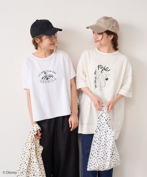 Disney（ディズニー）の「＜101匹わんちゃん＞キャップ（キャップ・レディース・ブラック/ベージュ・FREE）」の9枚目の写真