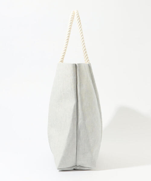 TOMORROWLAND （トゥモローランド）の「【別注】LINEN & DECOR×GALERIE VIE ロープトートバッグ（トートバッグ・レディース・ライトグレー/ブルー・FREE）」の7枚目の写真