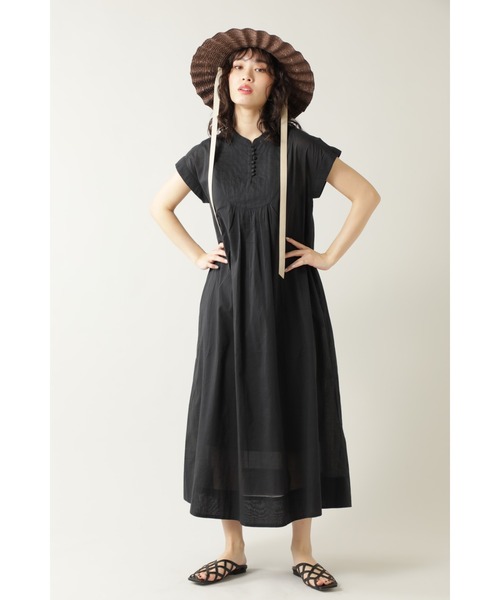 【新品】ブラックワンピース×ハット×ブレスレット ROSE BUD（ローズバッド）の「インドワンピース（ワンピース）」 - WEAR
