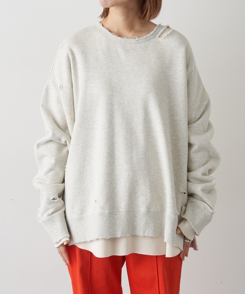 etsinta/エシンタ】ダメージワッフルヘビースウェットを使った人気 