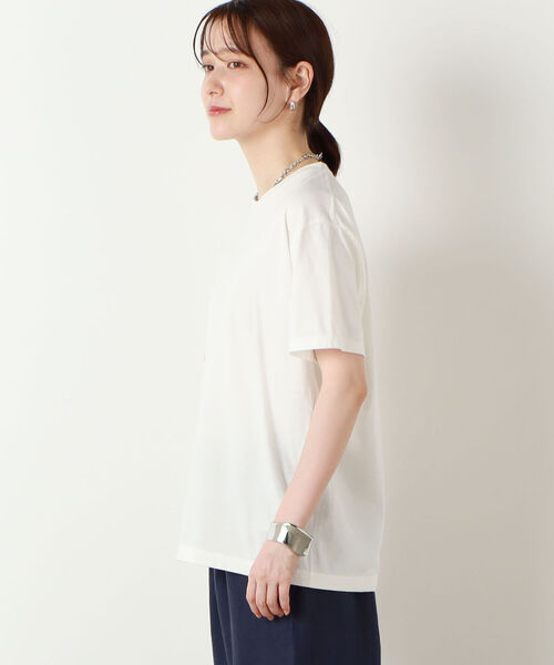 NOLLEY’S(ノーリーズ)の「【FLAVOR TEE/フレーバーティ】MAR504 半袖Tシャツ(Tシャツ/カットソー・レディース・ブラック/オフホワイト・FREE)」の8枚目の写真
