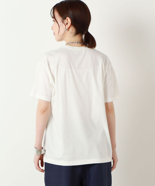 NOLLEY’S(ノーリーズ)の「【FLAVOR TEE/フレーバーティ】MAR504 半袖Tシャツ(Tシャツ/カットソー・レディース・ブラック/オフホワイト・FREE)」の9枚目の写真