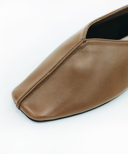 RiiiKa（リーカ）の「【RiiiKa/リーカ】センターステッチシューズ（パンプス・レディース・アイボリー/ブラック/ライトブラウン・LL/L/S/M）」の12枚目の写真