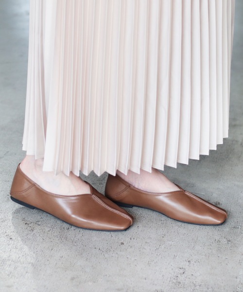 RiiiKa（リーカ）の「【RiiiKa/リーカ】センターステッチシューズ（パンプス・レディース・アイボリー/ブラック/ライトブラウン・LL/L/S/M）」の20枚目の写真