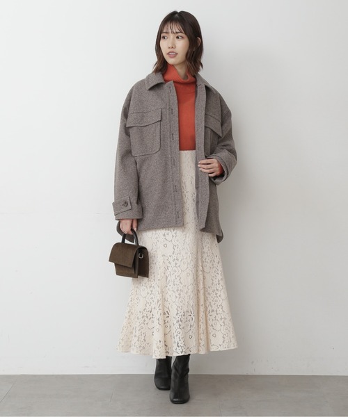 FREE'S MART（フリーズマート）の「◆ストレッチミドルブーツ（ブーツ・レディース・ホワイト/ブラック/ベージュ・MEDIUM/SMALL）」の4枚目の写真