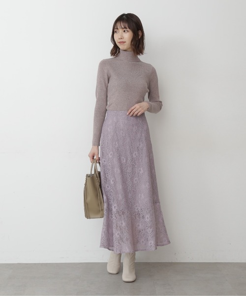 FREE'S MART（フリーズマート）の「◆ストレッチミドルブーツ（ブーツ・レディース・ホワイト/ブラック/ベージュ・MEDIUM/SMALL）」の5枚目の写真