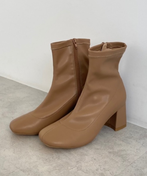 FREE'S MART（フリーズマート）の「◆ストレッチミドルブーツ（ブーツ・レディース・ホワイト/ブラック/ベージュ・MEDIUM/SMALL）」の19枚目の写真