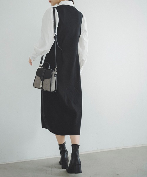 FREE'S MART（フリーズマート）の「◆ストレッチミドルブーツ（ブーツ・レディース・ホワイト/ブラック/ベージュ・MEDIUM/SMALL）」の12枚目の写真