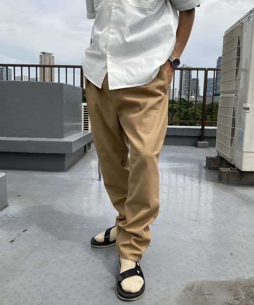 PARKS TOKYO SELECT(パークストウキョウセレクト)の「コットンツイルシェフパンツ(その他パンツ・メンズ・ホワイト/ブラック/ベージュ/カーキ・SMALL/MEDIUM/LARGE/X-LARGE)」の4枚目の写真