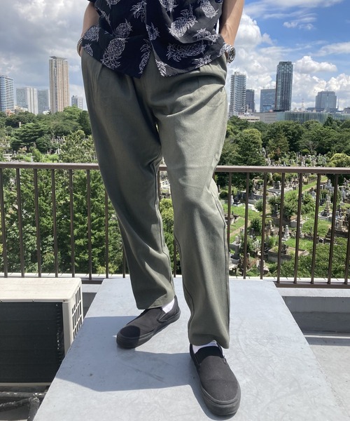 PARKS TOKYO SELECT(パークストウキョウセレクト)の「コットンツイルシェフパンツ(その他パンツ・メンズ・ホワイト/ブラック/ベージュ/カーキ・SMALL/MEDIUM/LARGE/X-LARGE)」の17枚目の写真