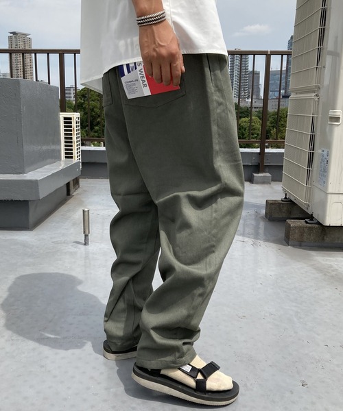 PARKS TOKYO SELECT(パークストウキョウセレクト)の「コットンツイルシェフパンツ(その他パンツ・メンズ・ホワイト/ブラック/ベージュ/カーキ・SMALL/MEDIUM/LARGE/X-LARGE)」の16枚目の写真
