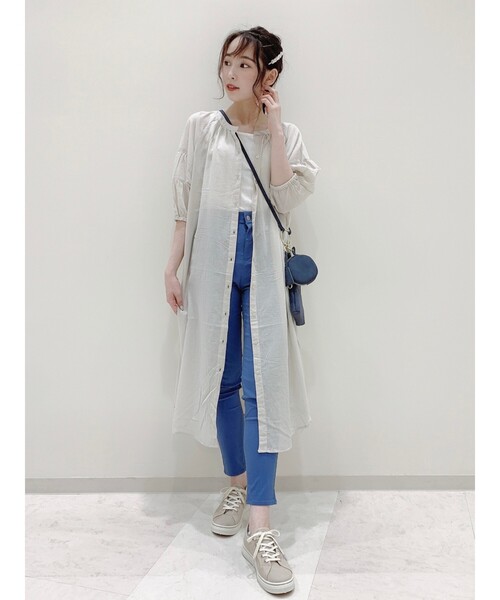 SHOO・LA・RUE(シューラルー)の「◆【SS-4L/標準丈/3Dスキャン】スリムフィットスキニー(その他パンツ・レディース・ブラック/ベージュ/オリーブ/ブルー・01/02/03/04/05/10/06)」の10枚目の写真