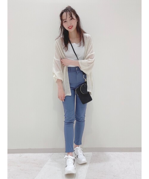 SHOO・LA・RUE(シューラルー)の「◆【SS-4L/標準丈/3Dスキャン】スリムフィットスキニー(その他パンツ・レディース・ブラック/ベージュ/オリーブ/ブルー・01/02/03/04/05/10/06)」の12枚目の写真