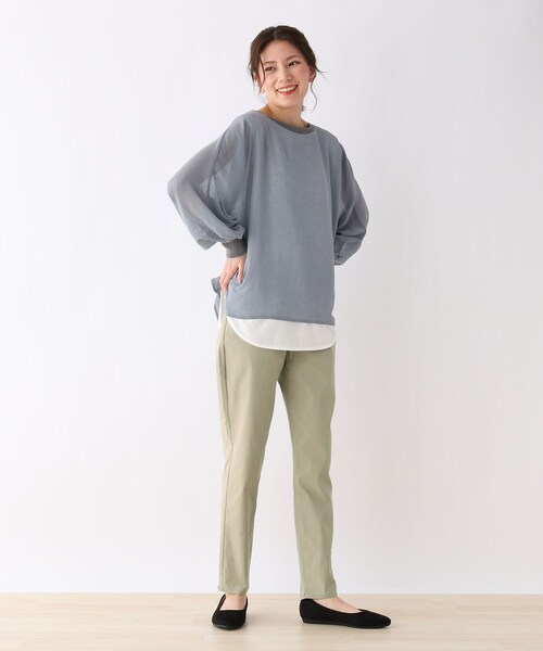 SHOO・LA・RUE(シューラルー)の「◆【SS-4L/標準丈/3Dスキャン】スリムフィットスキニー(その他パンツ・レディース・ブラック/ベージュ/オリーブ/ブルー・01/02/03/04/05/10/06)」の16枚目の写真