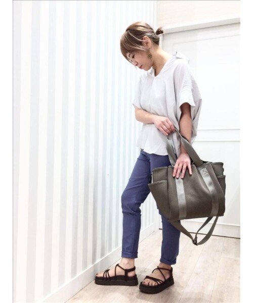 SHOO・LA・RUE(シューラルー)の「◆【SS-4L/標準丈/3Dスキャン】スリムフィットスキニー(その他パンツ・レディース・ブラック/ベージュ/オリーブ/ブルー・01/02/03/04/05/10/06)」の15枚目の写真