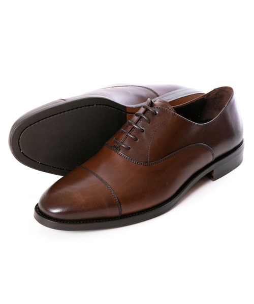 Berwick1707(バーウィック)の「Berwick バーウィック ストレートチップ 5224 スパイゴム ソール(ドレスシューズ・メンズ・ダークブラウン/ブラウン・39/39.5/40/40.5/41/41.5/42/42.5/38.5/43/38)」の5枚目の写真