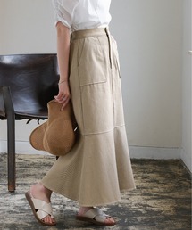 Ambre Neige | ステッチマーメイドスカート／【WEB/EC限定商品】(スカート)