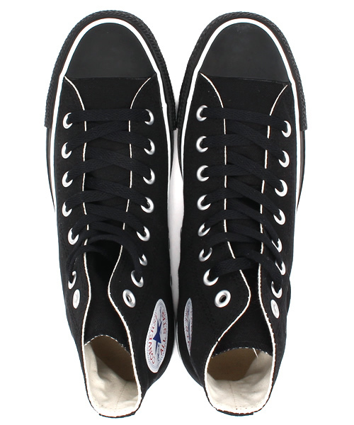 CONVERSE（コンバース）の「CANVAS ALL STAR COLORS HI / キャンバス オールスター カラーズ HI（スニーカー・レディース・ブラック×ホワイト/ホワイト×ブラック・9.5/7.5/10.5/8.5/3/6/8/4/6.5/3.5/4.5/5/5.5/7/9）」の10枚目の写真