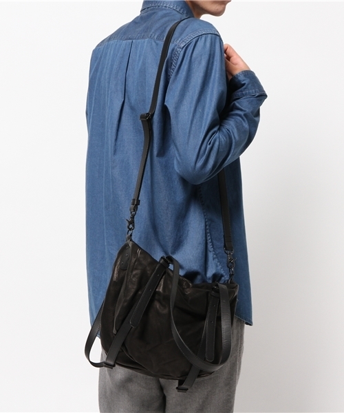 PATRICK STEPHAN（パトリックステファン）の「PATRICK STEPHAN 2WAYミニショルダーバック（ショルダーバッグ・メンズ・ブラック・FREE）」の11枚目の写真