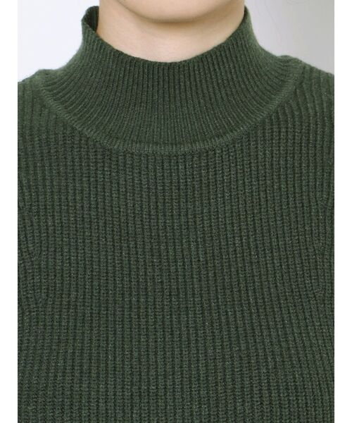 EMODA(エモダ)の「タックショルダーニットワンピース(ワンピース・レディース・ブラック/グレー/グリーン/オレンジ・FREE)」の22枚目の写真