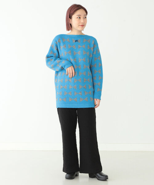 BEAMS BOY（ビームスボーイ）の「BEAMS BOY / キルティング イージーパンツ（その他パンツ・レディース・ブラック/オリーブ・ONE SIZE）」の10枚目の写真