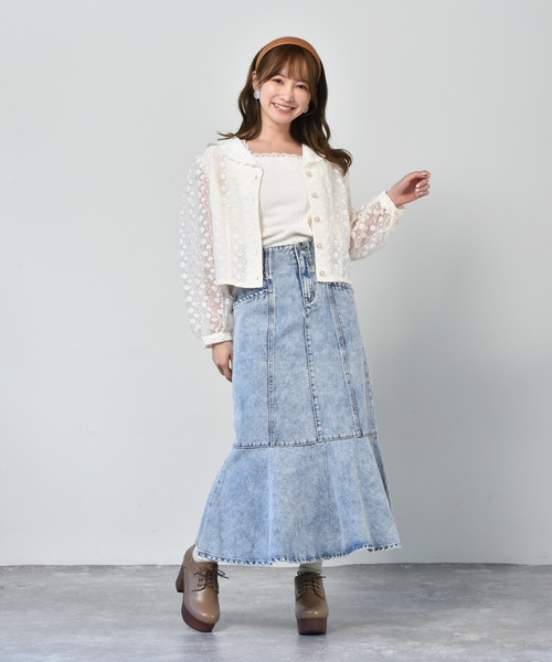 EMSEXCITE - エムズエキサイト Emsexcite トップス トレーナー レディース 長袖 花 EMSEXCITE - 新品☆エムズエキサイト☆花刺繍 スウェット