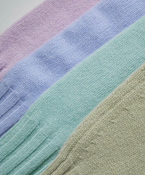 ROPE'（ロペ）の「【一部WEB限定】タスマニアウールVネックフォルムプルオーバーニット（ニット/セーター・レディース・チャコールグレー/ホワイト/ベージュ/ライトグリーン/カーキ/サックスブルー/ラベンダー・38）」の19枚目の写真