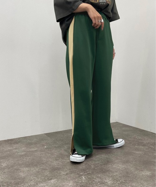 apres jour mignon(アプレジュールミニョン)の「スリット入りラインパンツ【ZOZOTOWN限定アイテム】(その他パンツ・レディース・ダークグリーン/ブラック系その他/ネイビー・SMALL/X-LARGE/MEDIUM)」の13枚目の写真