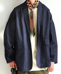 メンズのノーカラージャケット デニム ファッション通販 Zozotown