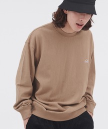 Dickies/ディッキーズ 布帛ポケット/ミニワッペン オーバーサイズ長袖カットソー