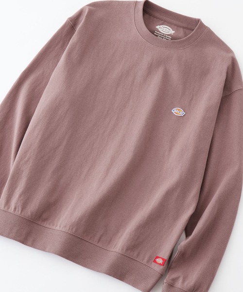 Dickies(ディッキーズ)の「Dickies/ディッキーズ 布帛ポケット/ミニワッペン オーバーサイズ長袖カットソー(Tシャツ/カットソー・メンズ・ブルー/グリーン/ブラック/サックスブルー/ベージュ/ホワイト系その他/ブラック系その他/ホワイト/グレー系その他/ベージュ系その他/ベージュ系その他2/サックスブルー系/ピンク/キャメル・L/M/XL)」の14枚目の写真