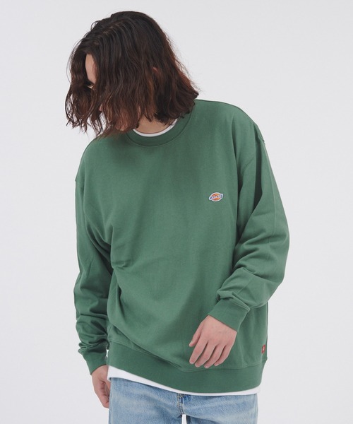 Dickies(ディッキーズ)の「Dickies/ディッキーズ 布帛ポケット/ミニワッペン オーバーサイズ長袖カットソー(Tシャツ/カットソー・メンズ・ブルー/グリーン/ブラック/サックスブルー/ベージュ/ホワイト系その他/ブラック系その他/ホワイト/グレー系その他/ベージュ系その他/ベージュ系その他2/サックスブルー系/ピンク/キャメル・L/M/XL)」の22枚目の写真