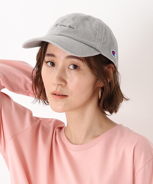 セール Champion チャンピオン コーデュロイ ローキャップ キャップ Champion チャンピオン のファッション通販 Zozotown