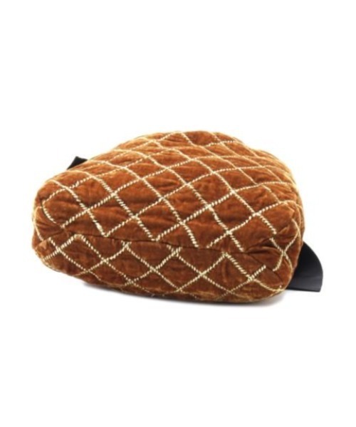 NE QUITTEZ PAS!(ヌキテパ)の「ne Quittez pas VELVET QUILT ONE HANDLE BAG(ハンドバッグ・レディース・ブラック/ベージュ・ONE SIZE)」の11枚目の写真