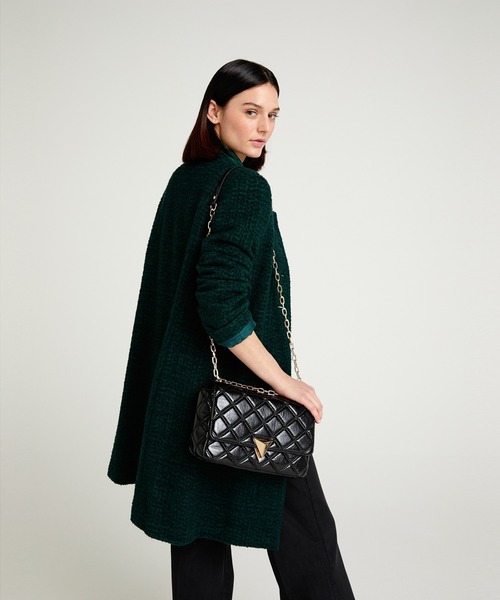 SISLEY（シスレー）の「フェイクレザーキルトチェーンショルダーバッグ（ショルダーバッグ・レディース・ブラック・FREE）」の11枚目の写真