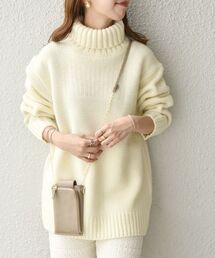 SHIPS any | SHIPS any: ハンドライク タートルネック ニット プルオーバー◇(ニット/セーター)