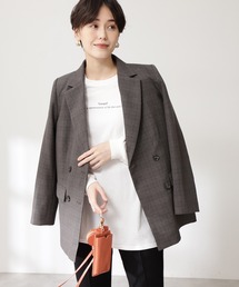 N.（N. Natural Beauty Basic） | 【S Size Line】◆テーラードダブルジャケット(テーラードジャケット)