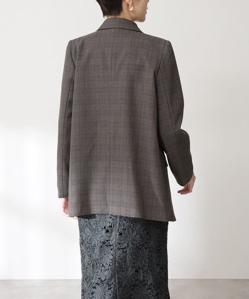 N.（N. Natural Beauty Basic）（エヌエヌナチュラルビューティーベーシック）の「【S Size Line】◆テーラードダブルジャケット（テーラードジャケット・レディース・グレー系その他/ブラウン系その他/ネイビー・SMALL/MEDIUM）」の17枚目の写真