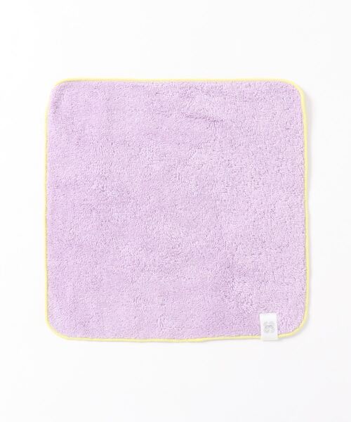 Kastane（カスタネ）の「【kolors like you】BBコラボ パイピングタオルハンカチ（ハンカチ/ハンドタオル・レディース・パープル/グリーン・FREE）」の6枚目の写真