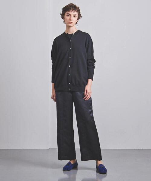 UNITED ARROWS(ユナイテッドアローズ)の「<UNITED ARROWS>TA/P イージーパンツ G(その他パンツ・レディース・ネイビー/オフホワイト・40/38/36)」の2枚目の写真