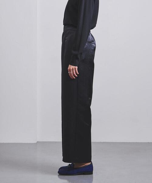 UNITED ARROWS(ユナイテッドアローズ)の「<UNITED ARROWS>TA/P イージーパンツ G(その他パンツ・レディース・ネイビー/オフホワイト・40/38/36)」の3枚目の写真