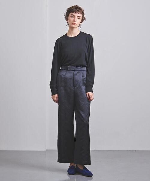 UNITED ARROWS(ユナイテッドアローズ)の「<UNITED ARROWS>TA/P イージーパンツ G(その他パンツ・レディース・ネイビー/オフホワイト・40/38/36)」の8枚目の写真
