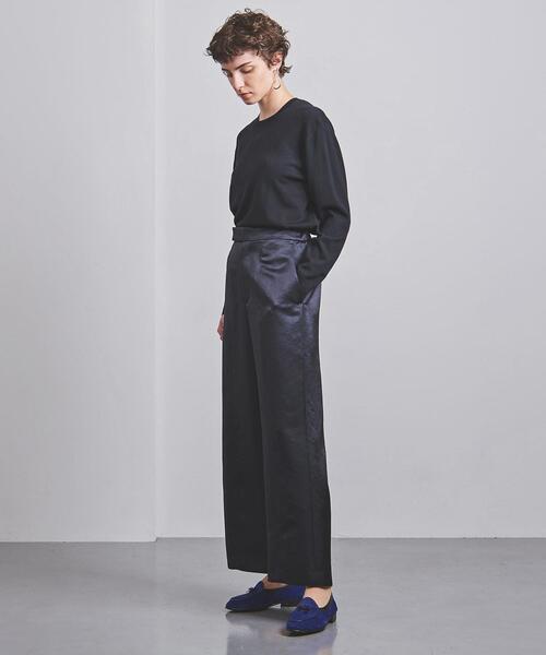 UNITED ARROWS(ユナイテッドアローズ)の「<UNITED ARROWS>TA/P イージーパンツ G(その他パンツ・レディース・ネイビー/オフホワイト・40/38/36)」の9枚目の写真