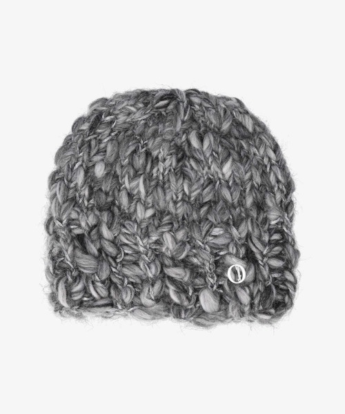 Chapeau d' O（シャポードオー）の「Chapeau d' O JumboSlub Beanie（ニットキャップ/ビーニー・レディース・ピンク/グレー・FREE）」の4枚目の写真