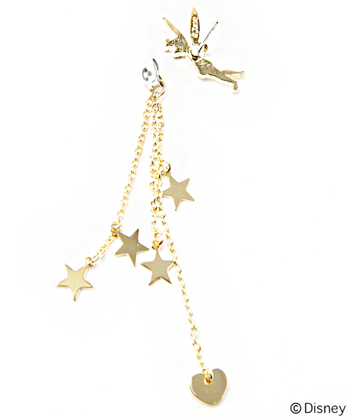 MILKFED.（ミルクフェド）の「TINK EARRING　（Disney/ディズニー/ティンカーベル/ピアス）（ピアス（両耳用）・レディース・ゴールド・ONE SIZE）」の4枚目の写真
